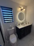 Elegant walk-in shower installation emphasizing safety for Cedar Lake homeowners after surgery.