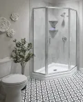Professional shower replacement completed by Lori K Bath in Northwest Indiana