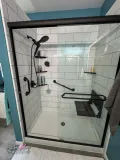 Beautiful shower remodeling project completed in Northwest Indiana