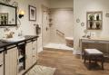 Luxurious bathroom design showcasing modern fixtures in a Granger remodel project.