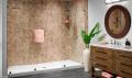 Stylish custom shower design enhancing the elegance of a modern bathroom space.