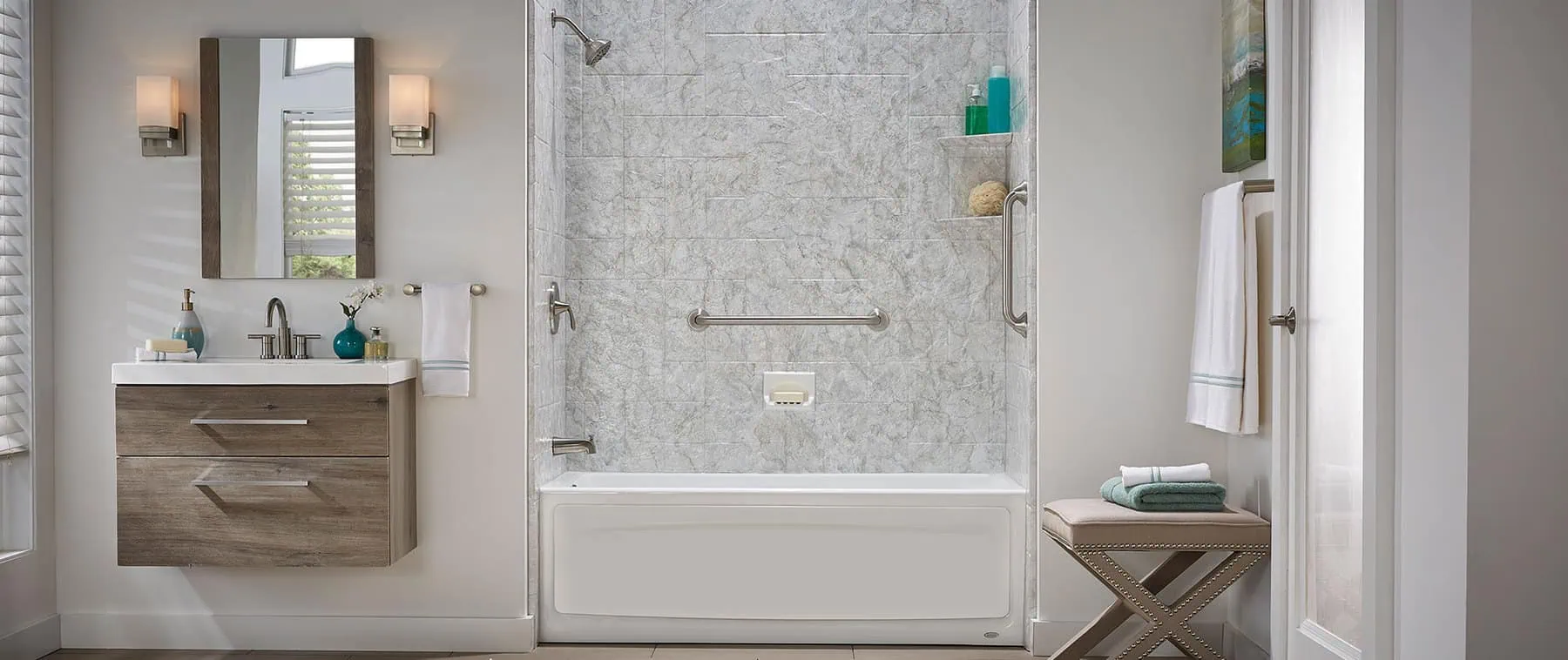 Bathtub replacement service in Northwest Indiana with safe and modern bathroom upgrade