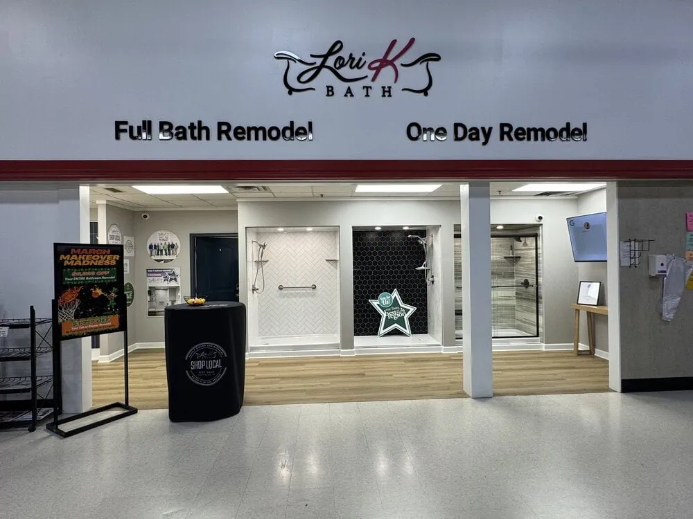 Interior view of Valparaiso showroom highlighting product displays and customer service.