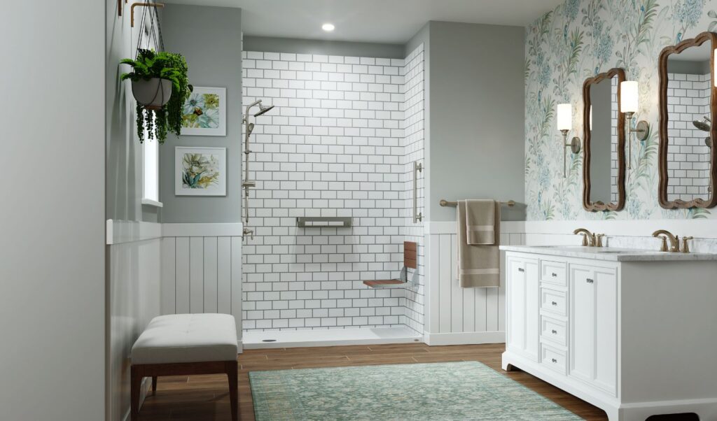 Bathroom remodeling completed by Lori K Bath with professional service in Northwest Indiana