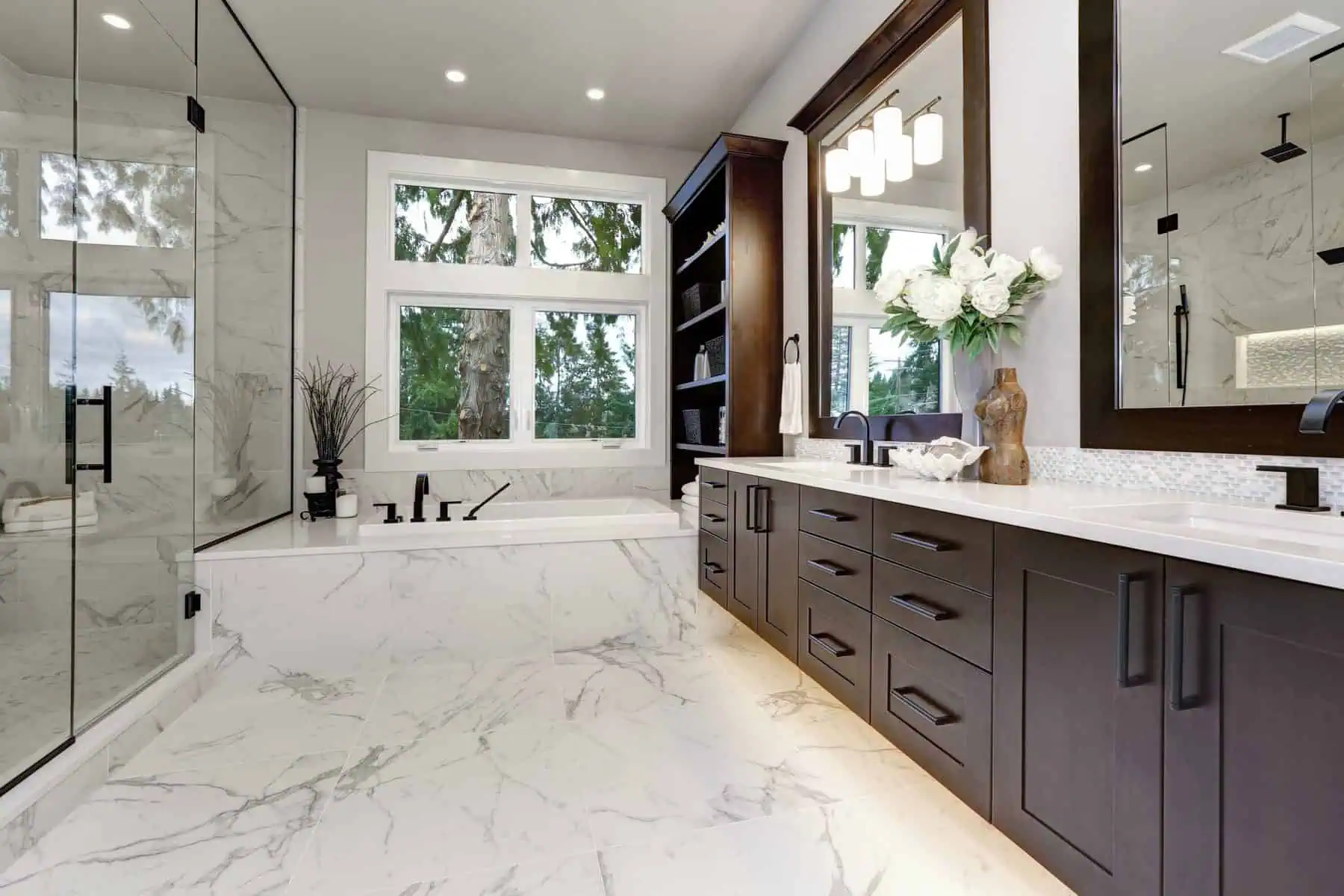 Professional bathroom remodeling completed in Valparaiso IN